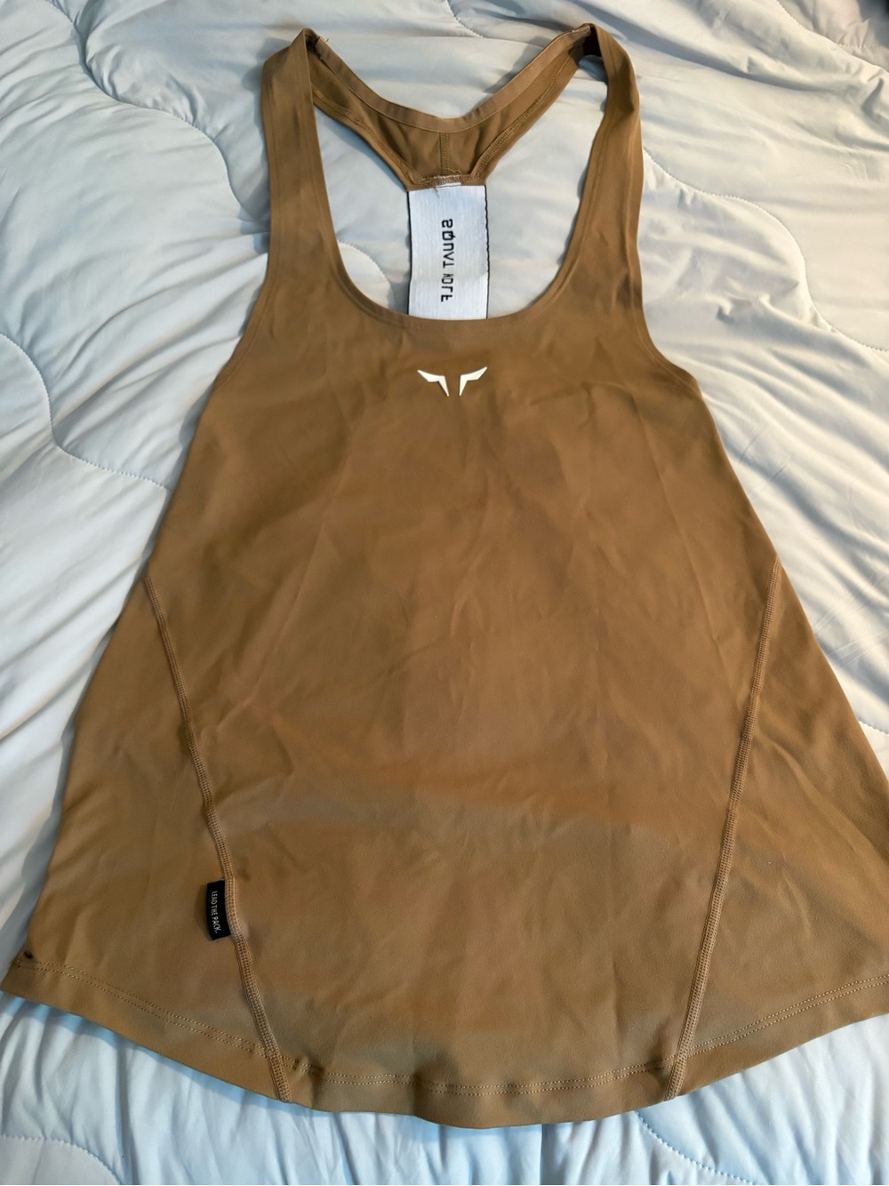 SQUATWOLF Next Gen Stringer Men’s Tank Top Training Work Out Small Brown